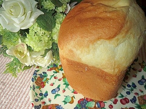 ホームベーカリーで!ふんわ~り食パン【1斤レシピ】